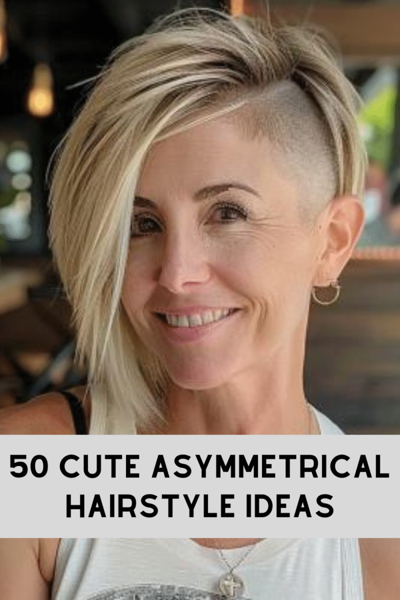 Coupe asymétrique femme unique