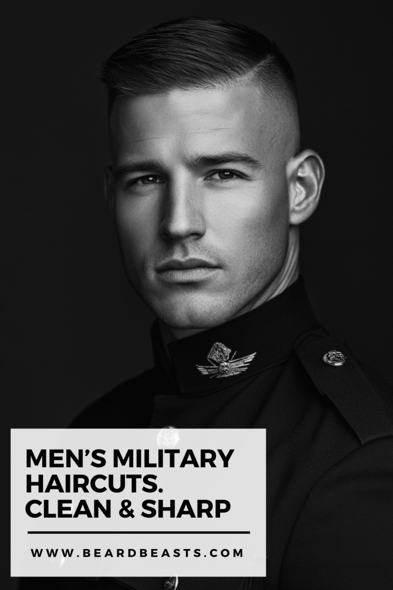 Coupe militaire dégradé inspiration