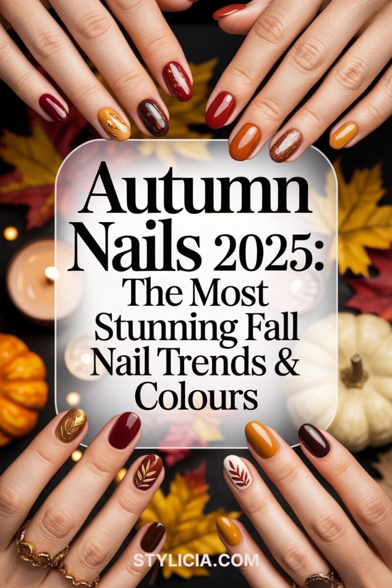 Nail art automne 2024 tendance