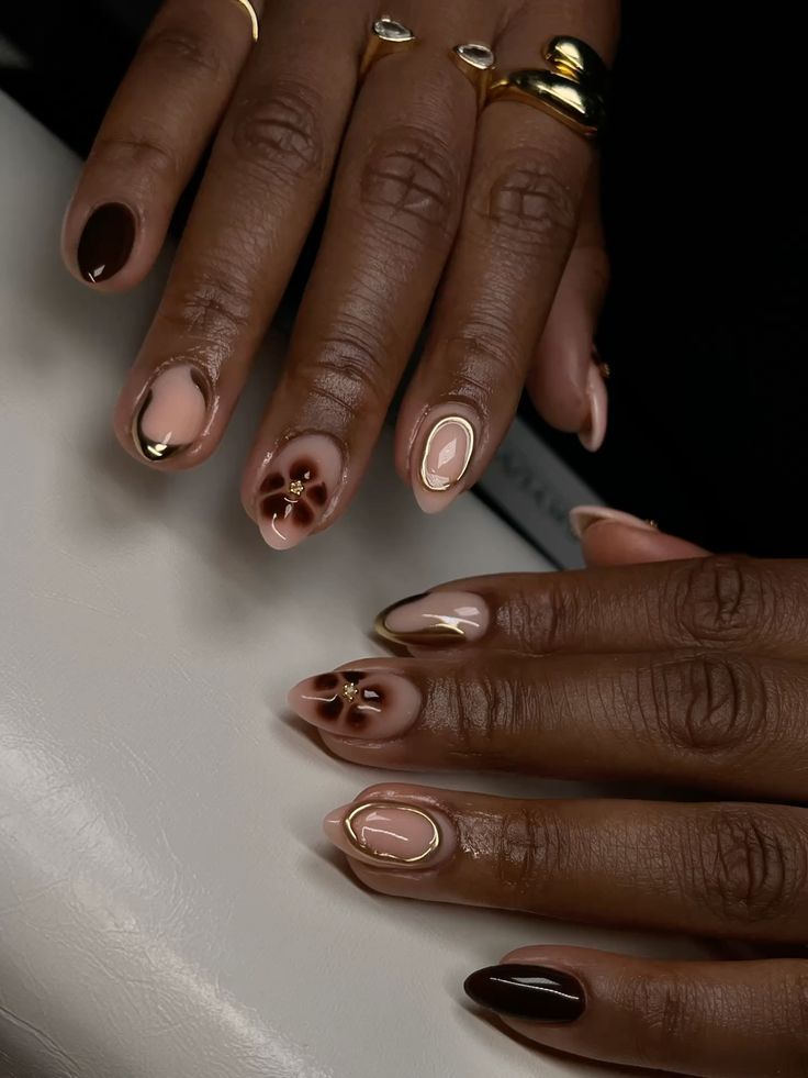 Nail art automne 2024 tendance