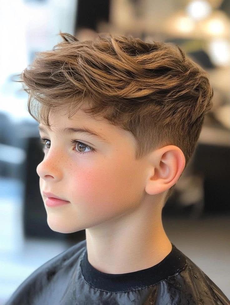 Coiffure garçon 2024 tendance