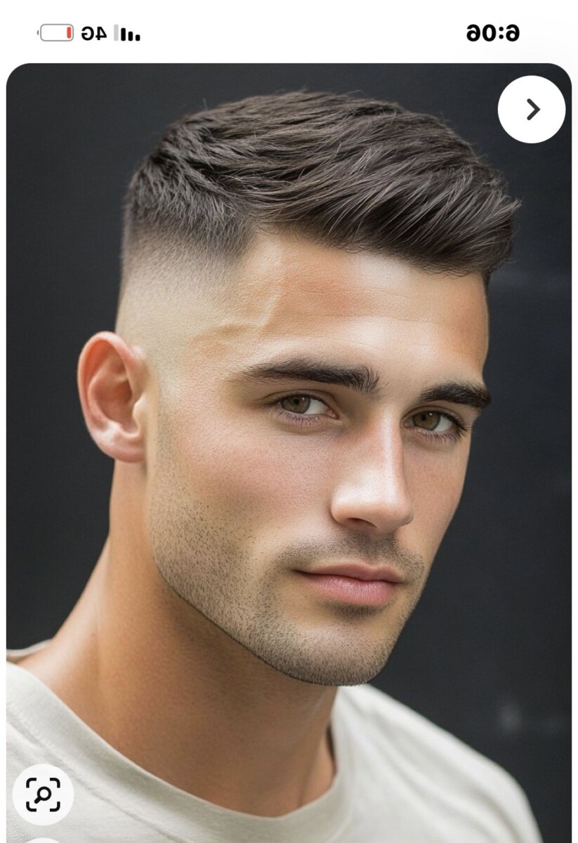 Coupe militaire dégradé inspiration