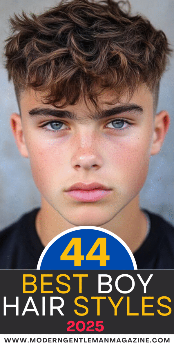 Coiffure garçon 2024 tendance