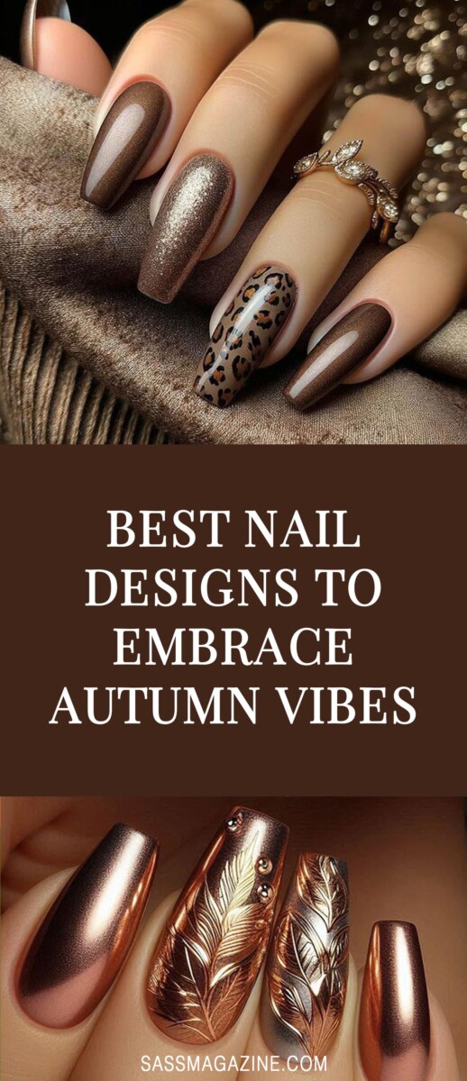 Nail art automne 2024 tendance