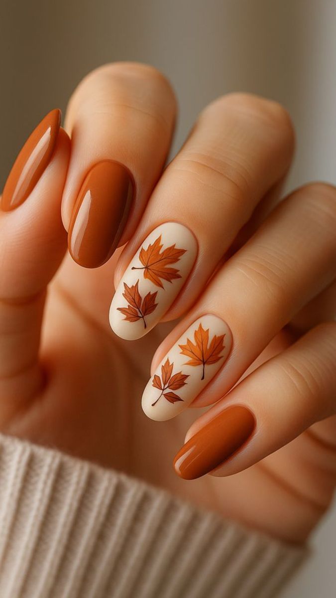Vernis automne manucure