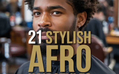 Coupes de cheveux homme: la coiffure afro moderne et tendance