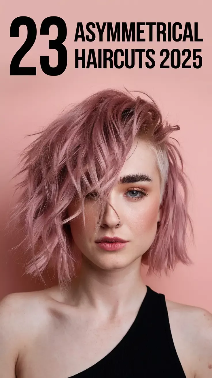 Coupe asymétrique femme unique