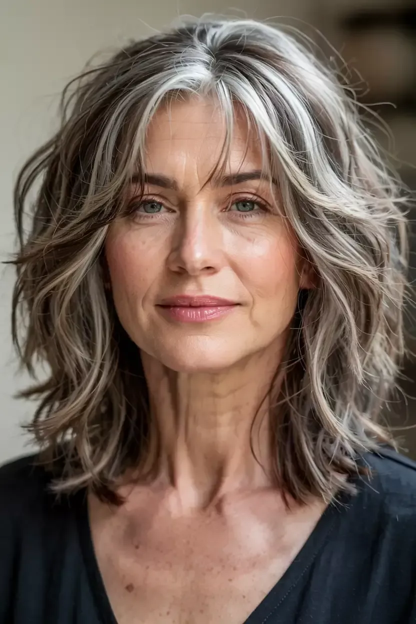 Coiffure femme 50 ans moderne