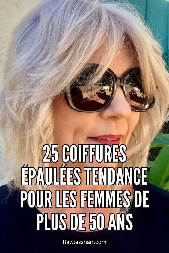 Coiffure femme 50 ans moderne