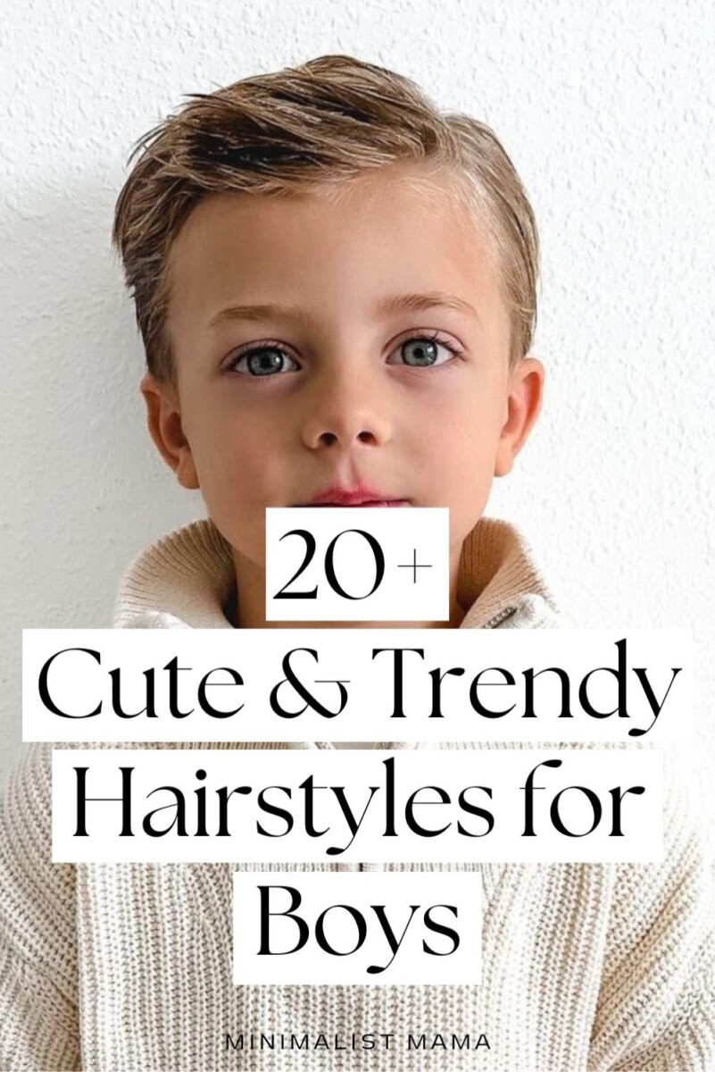 Coiffure garçon 2024 tendance