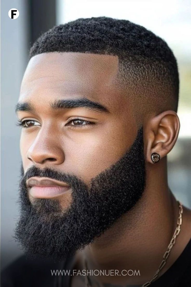 Afro taper fade homme