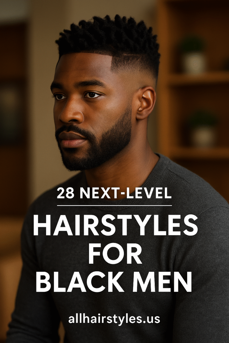 Afro taper fade homme