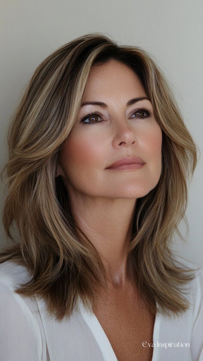 Coiffure femme 50 ans moderne