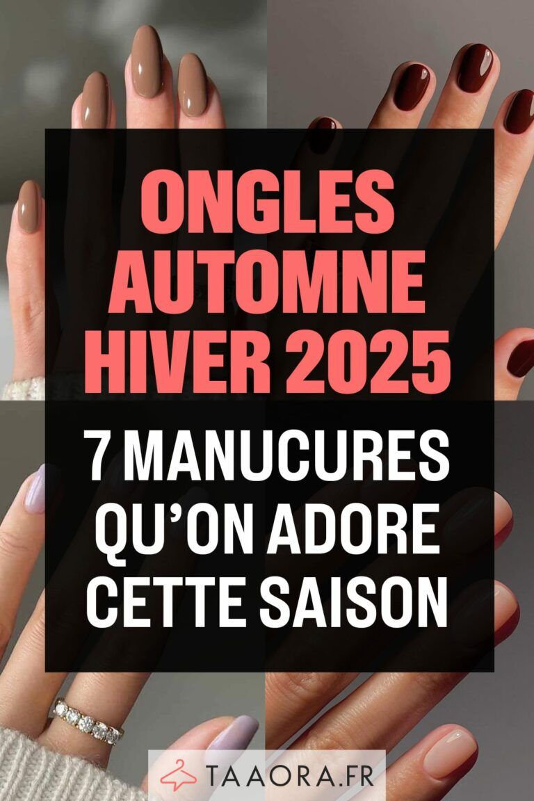 Nail art automne 2024 tendance