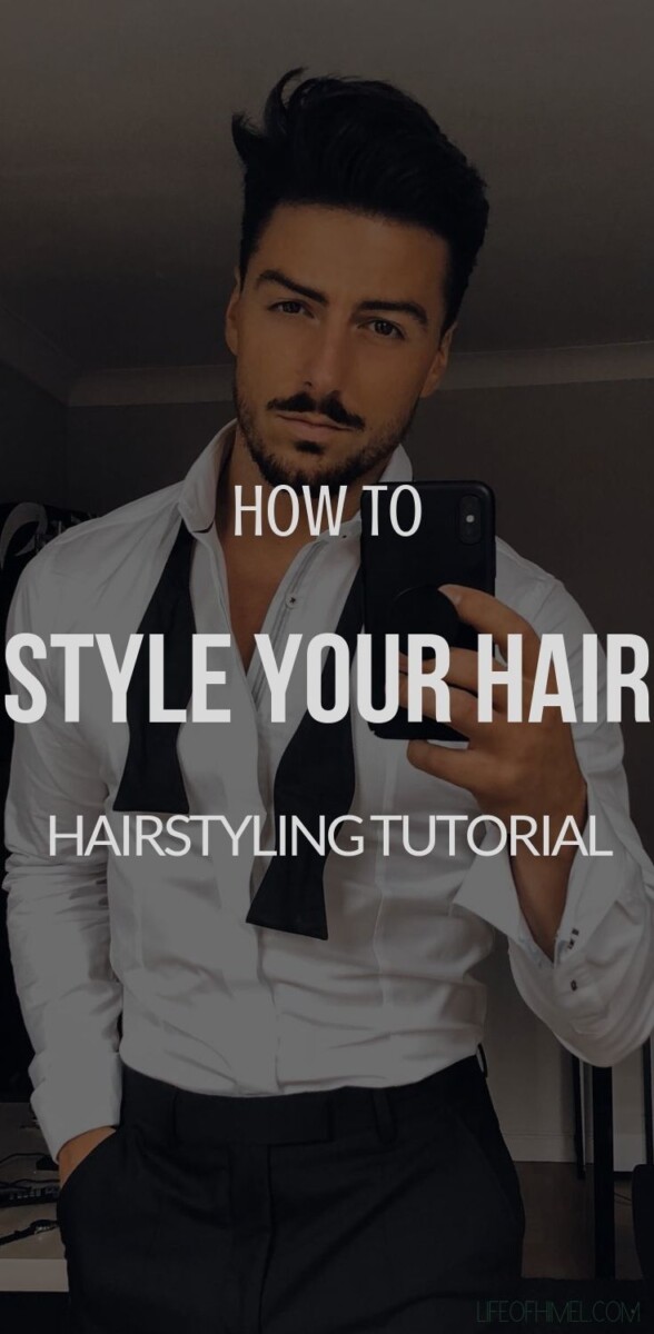 Coiffure homme moderne tutoriel