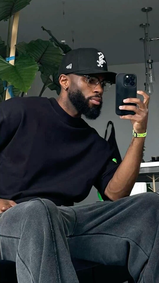 Style homme avec casquette