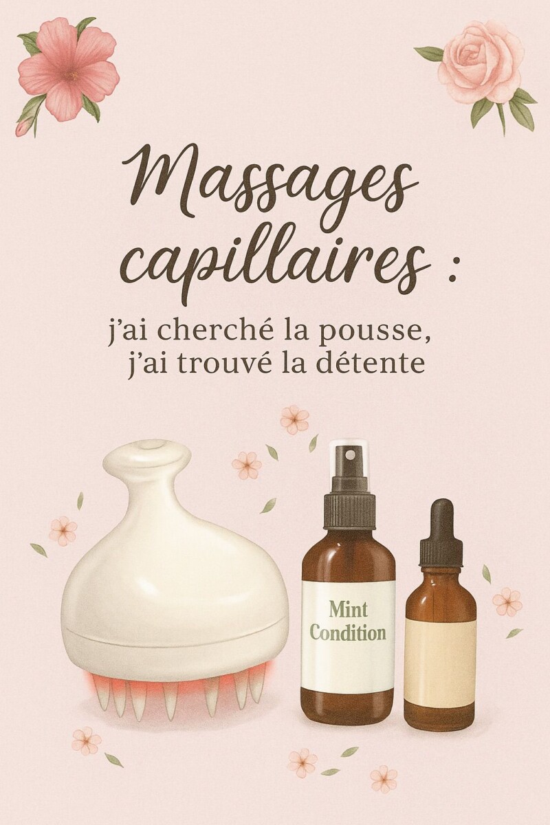 Massage cuir chevelu bienfaits