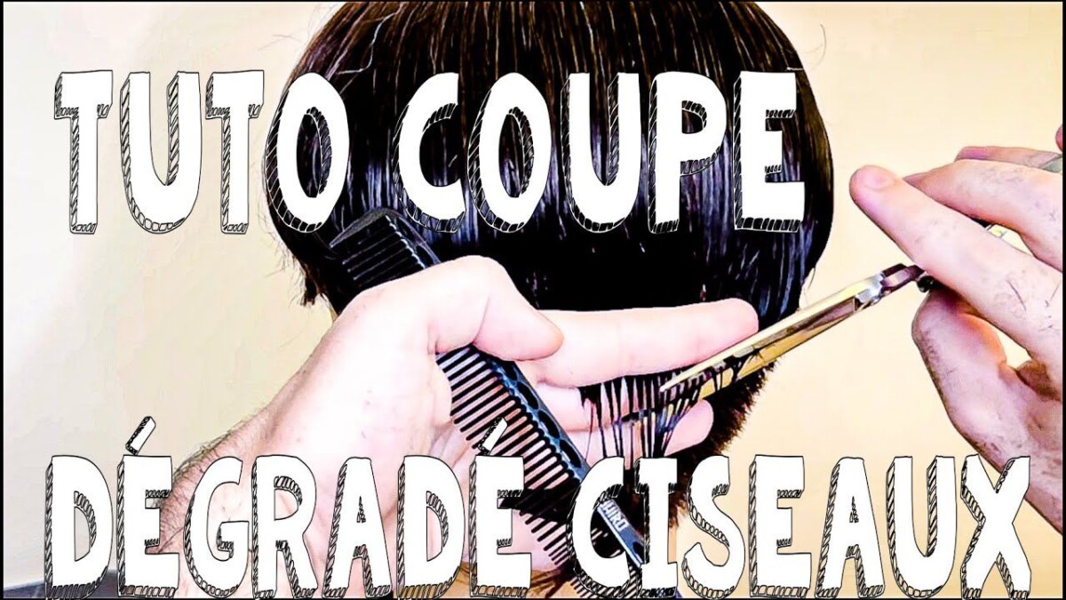 Coiffure homme moderne tutoriel