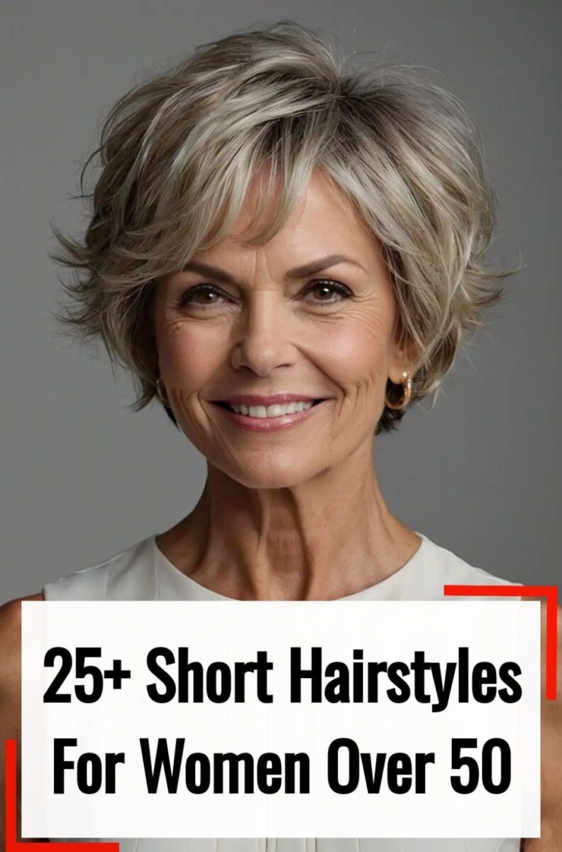 Coupe courte femme 50 ans