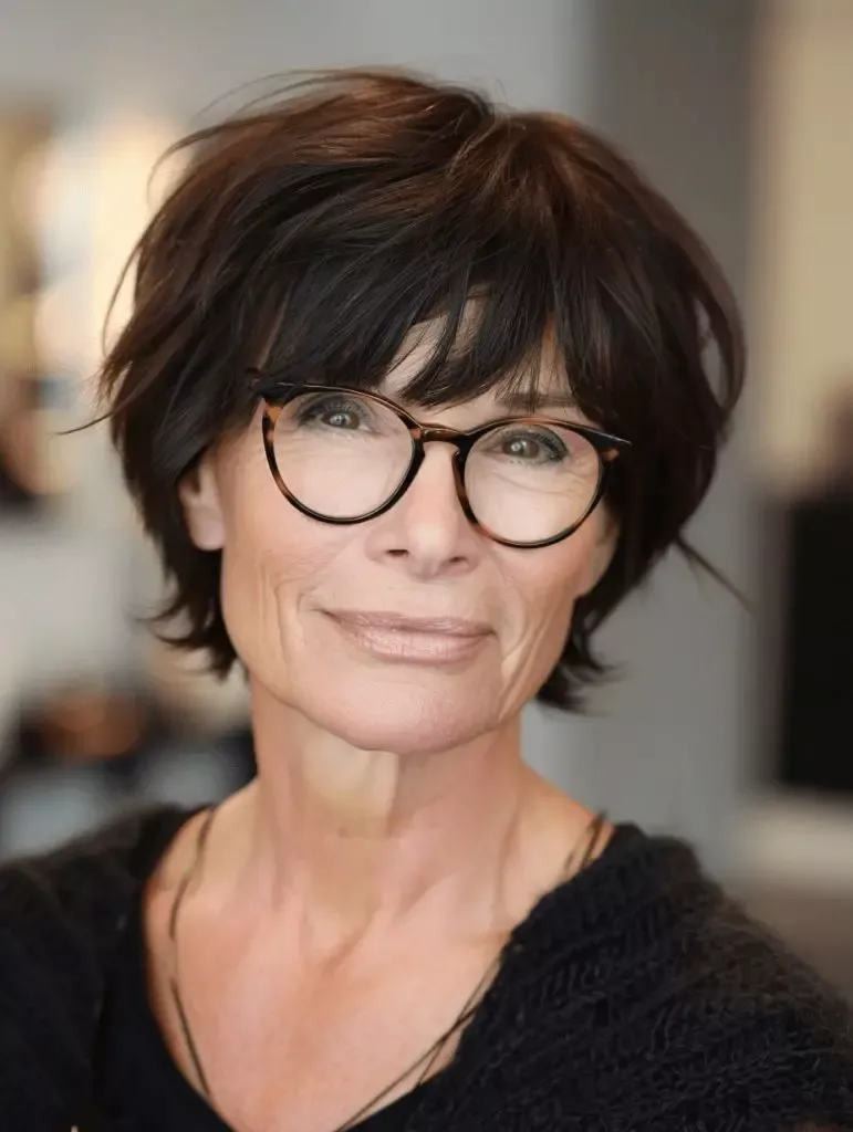 Coupe courte femme 50 ans