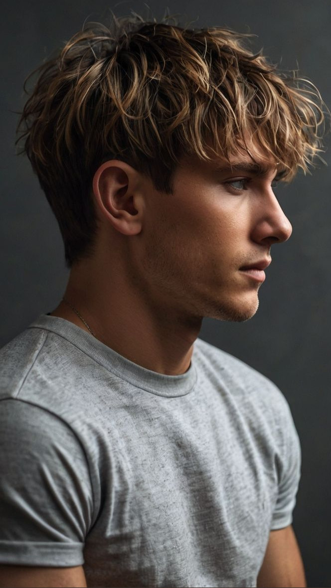 Coupe de cheveux homme séduction