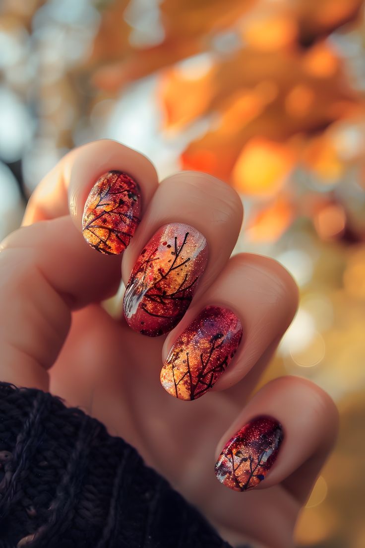 Nail art automne 2024