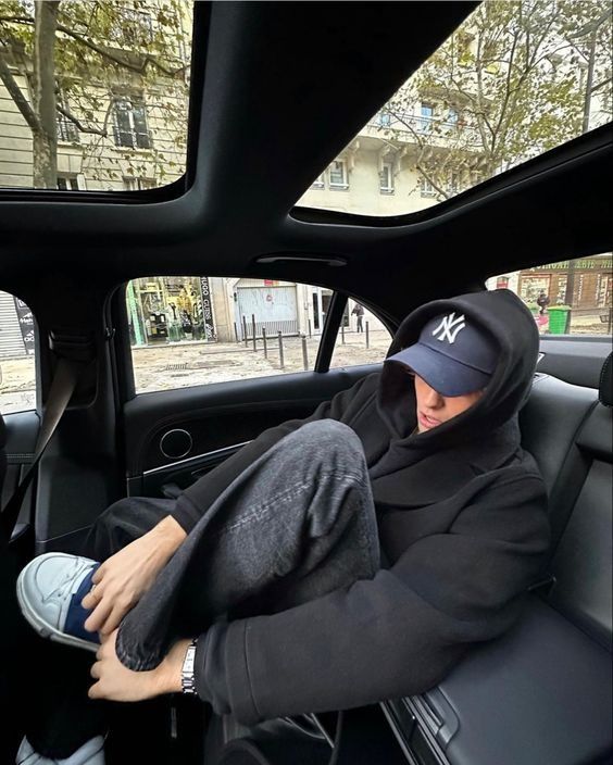 Style homme avec casquette