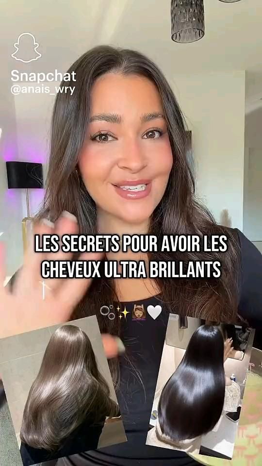 Astuces coiffure brillance cheveux