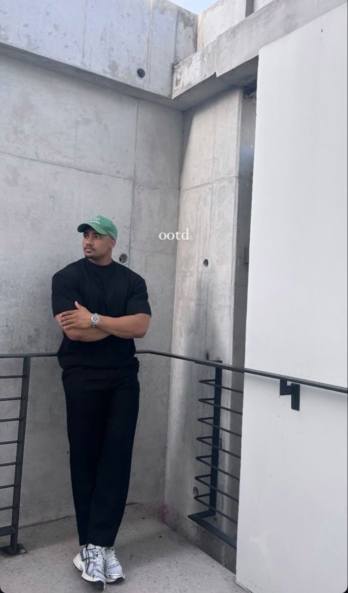 Style homme avec casquette