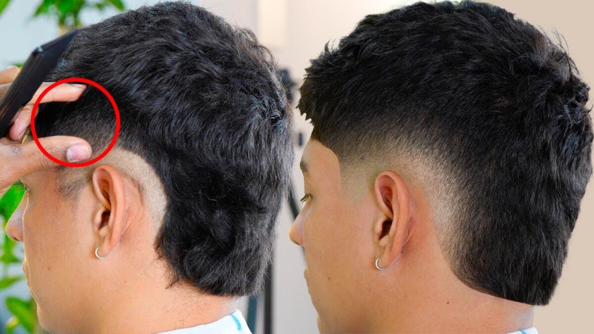 Coupe burst fade technique