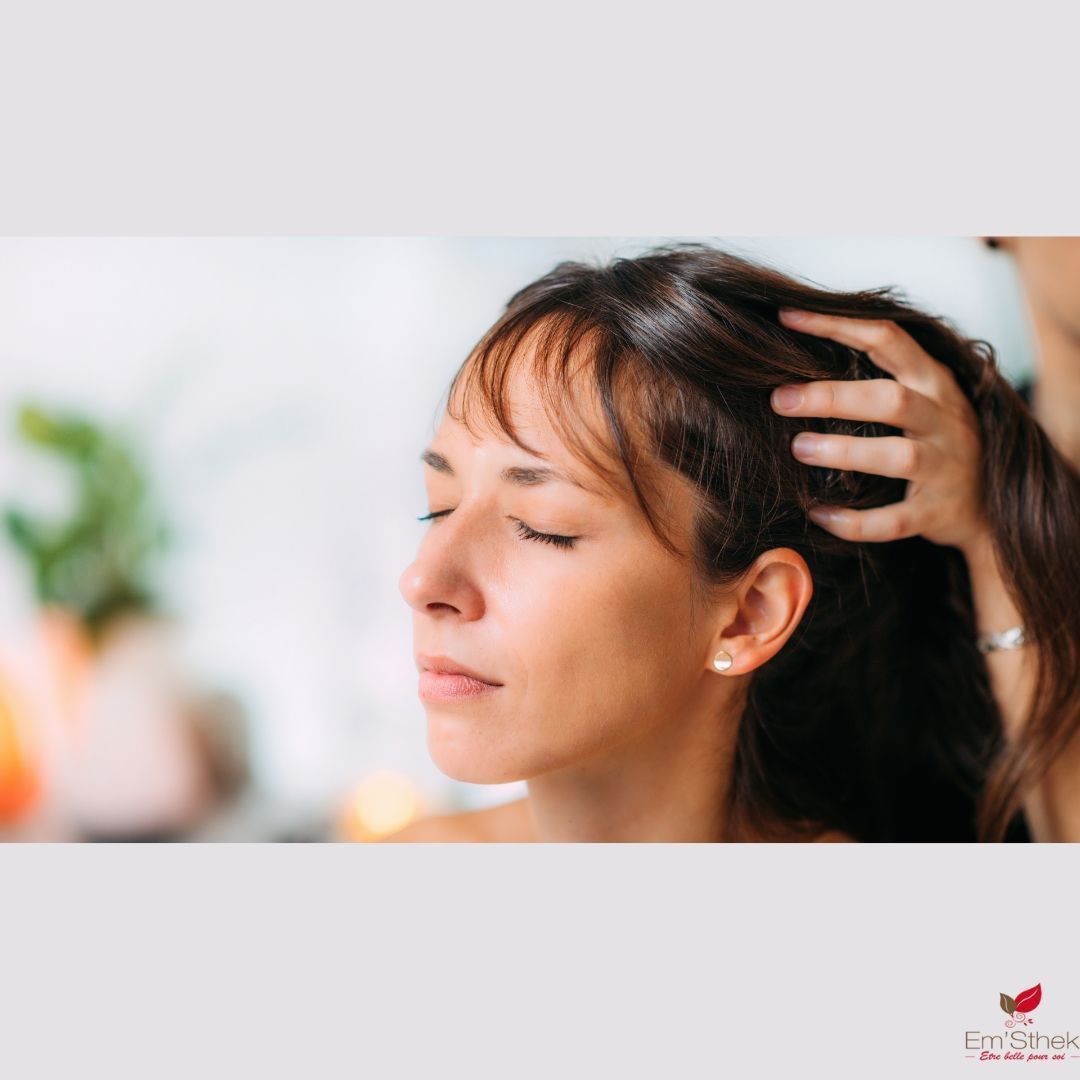 Massage cuir chevelu bienfaits