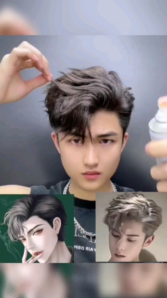 Coiffure homme moderne