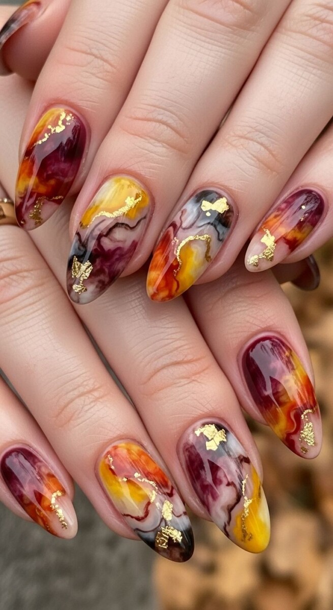Nail art automne 2024