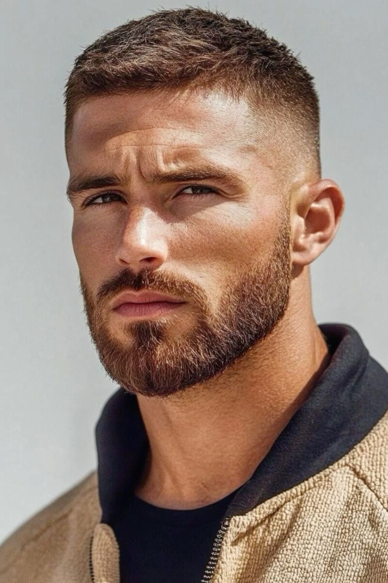 Coupe militaire courte homme