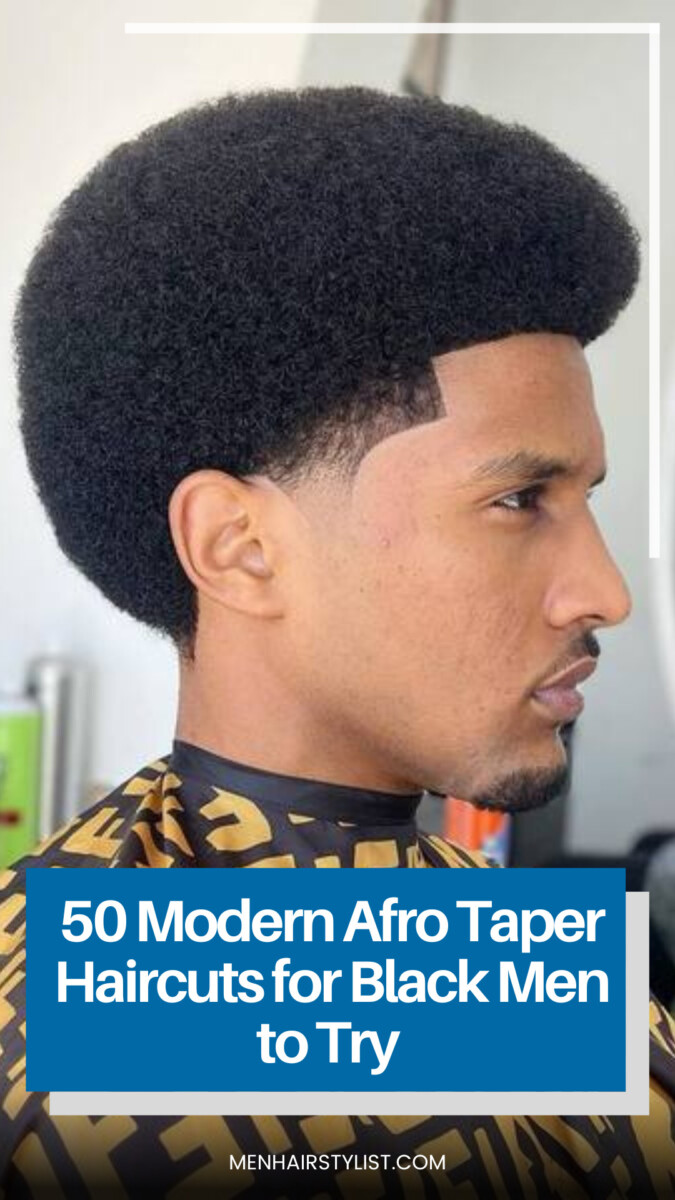 Coupe afro homme dégradé