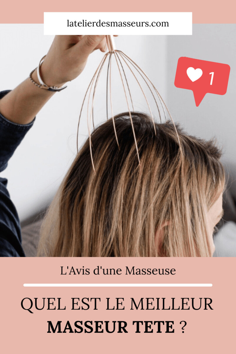 Massage cuir chevelu bienfaits
