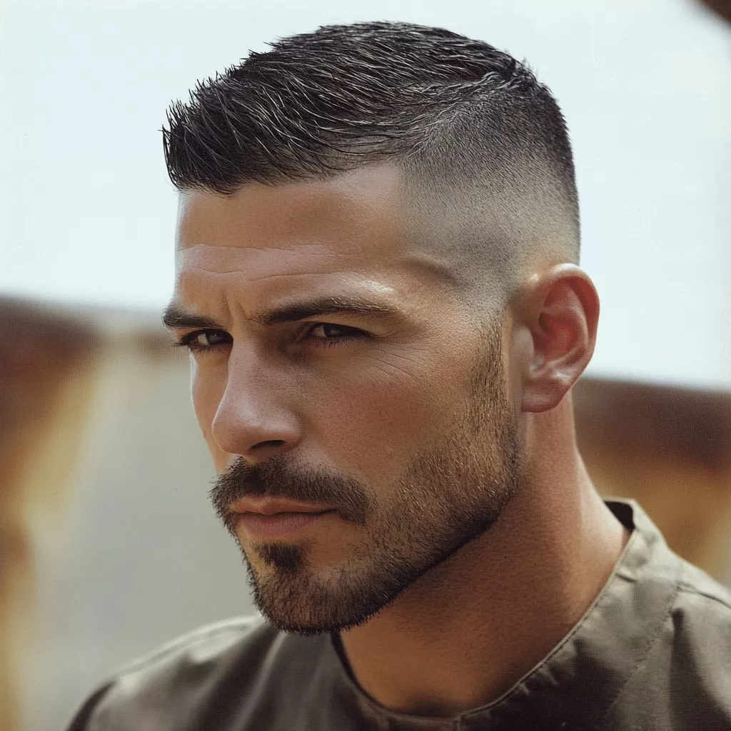 Coupe militaire courte homme