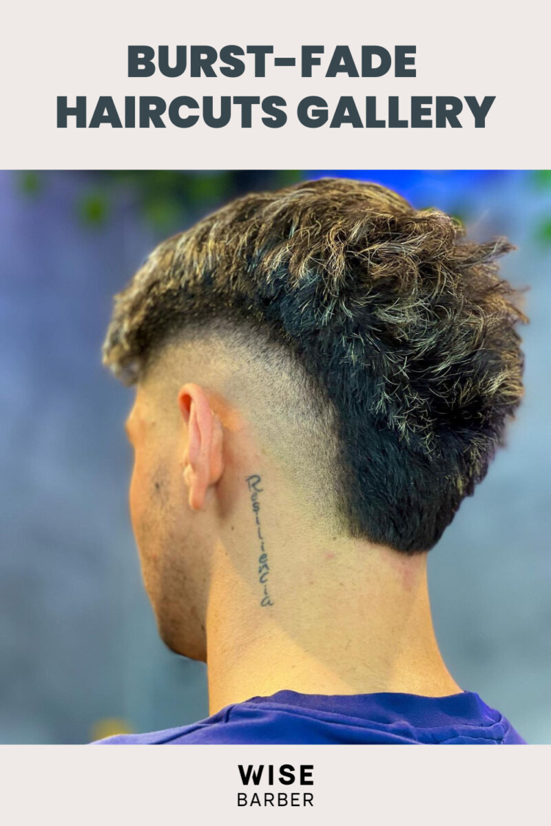 Coupe burst fade technique