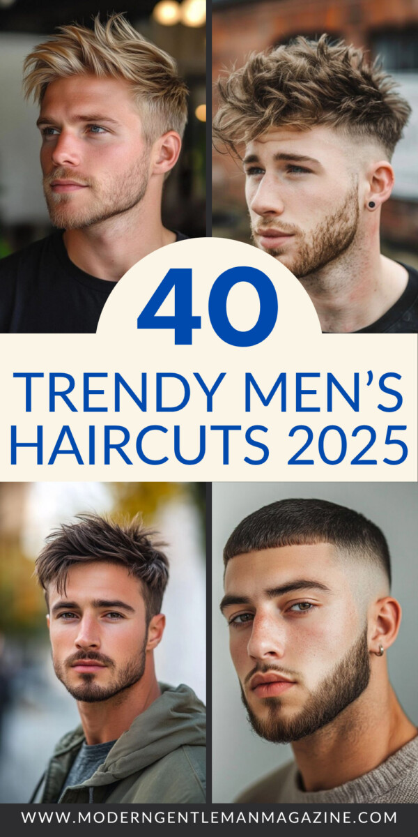 Tendances coiffure homme 2024