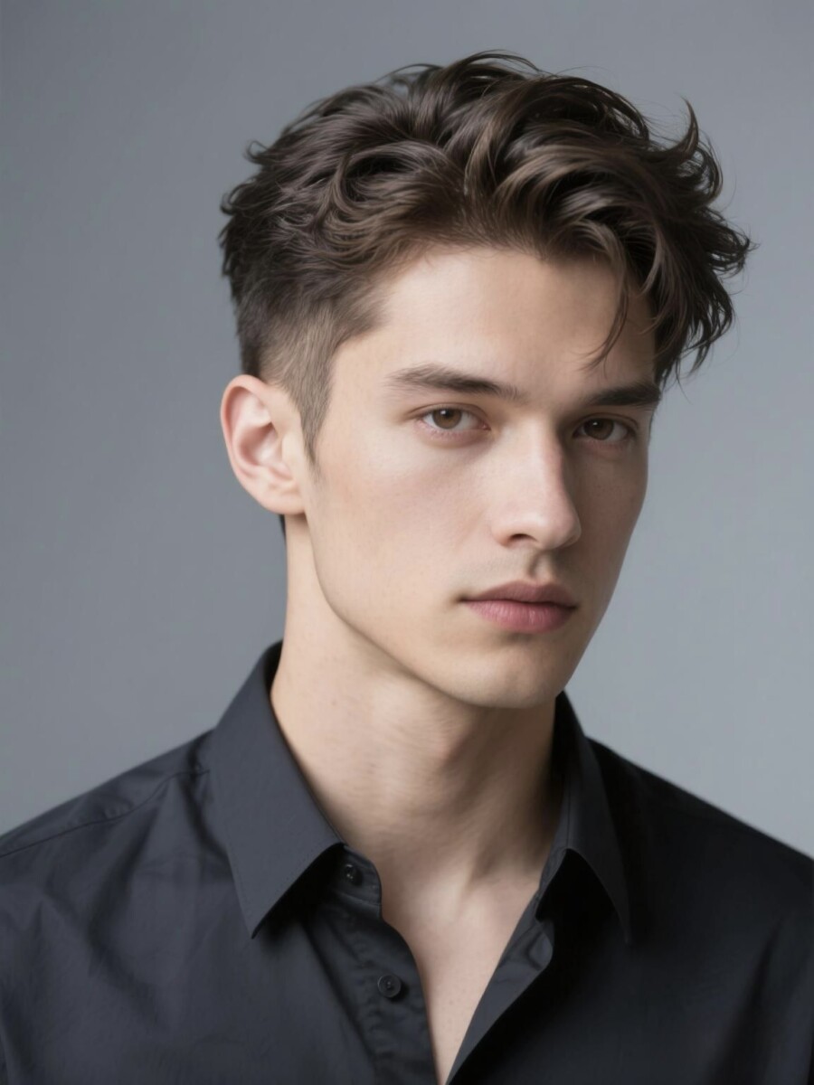 Coupe de cheveux homme séduction