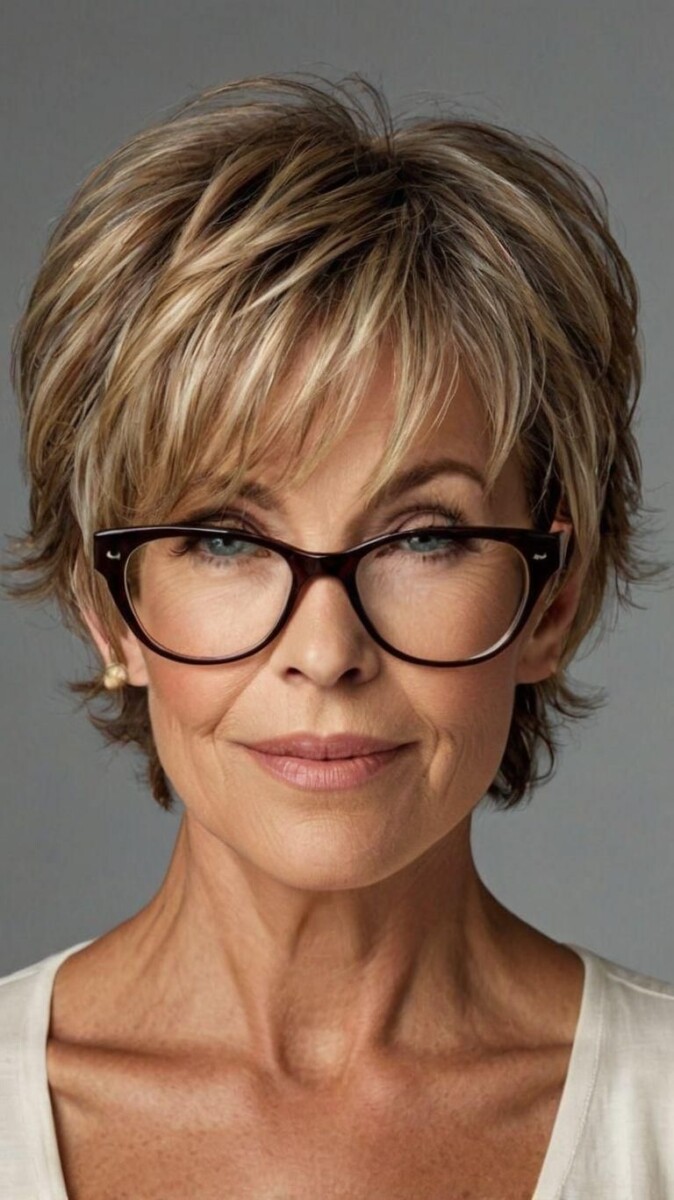 Coupe courte femme 50 ans