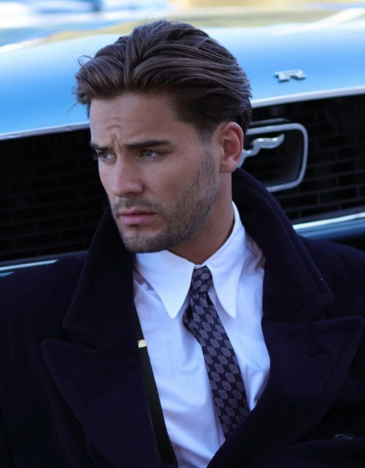 Coiffure homme luxe élégance