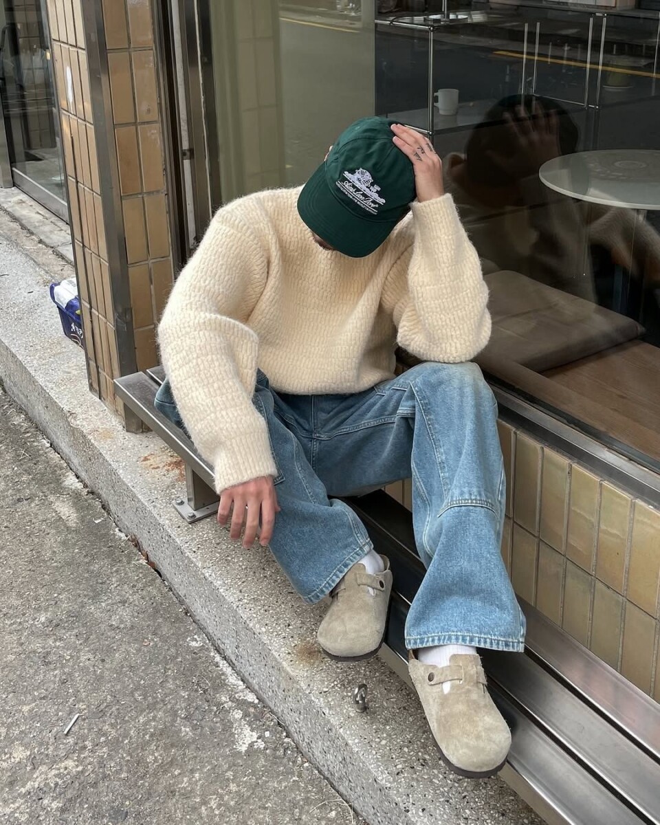 Style homme avec casquette