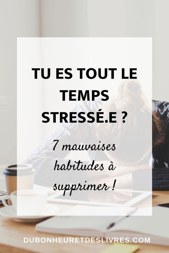 gestion stress importance formation