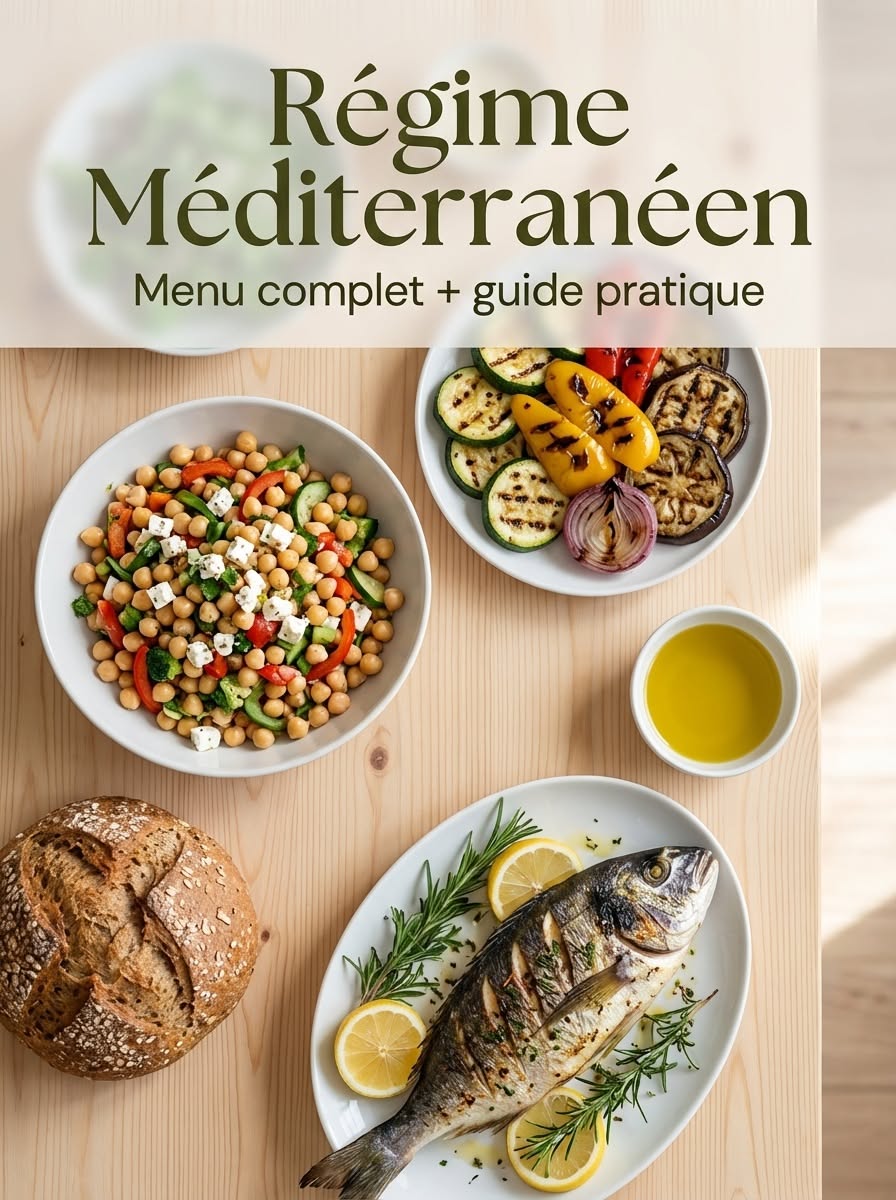 menus 21 jours méditerranéens