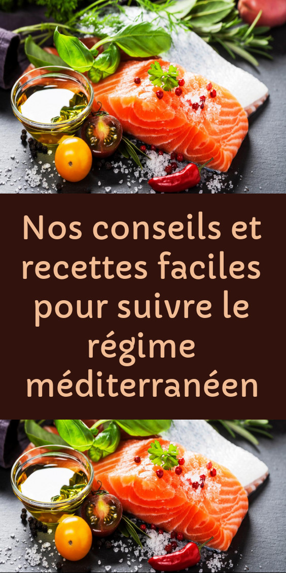 menus 21 jours méditerranéens
