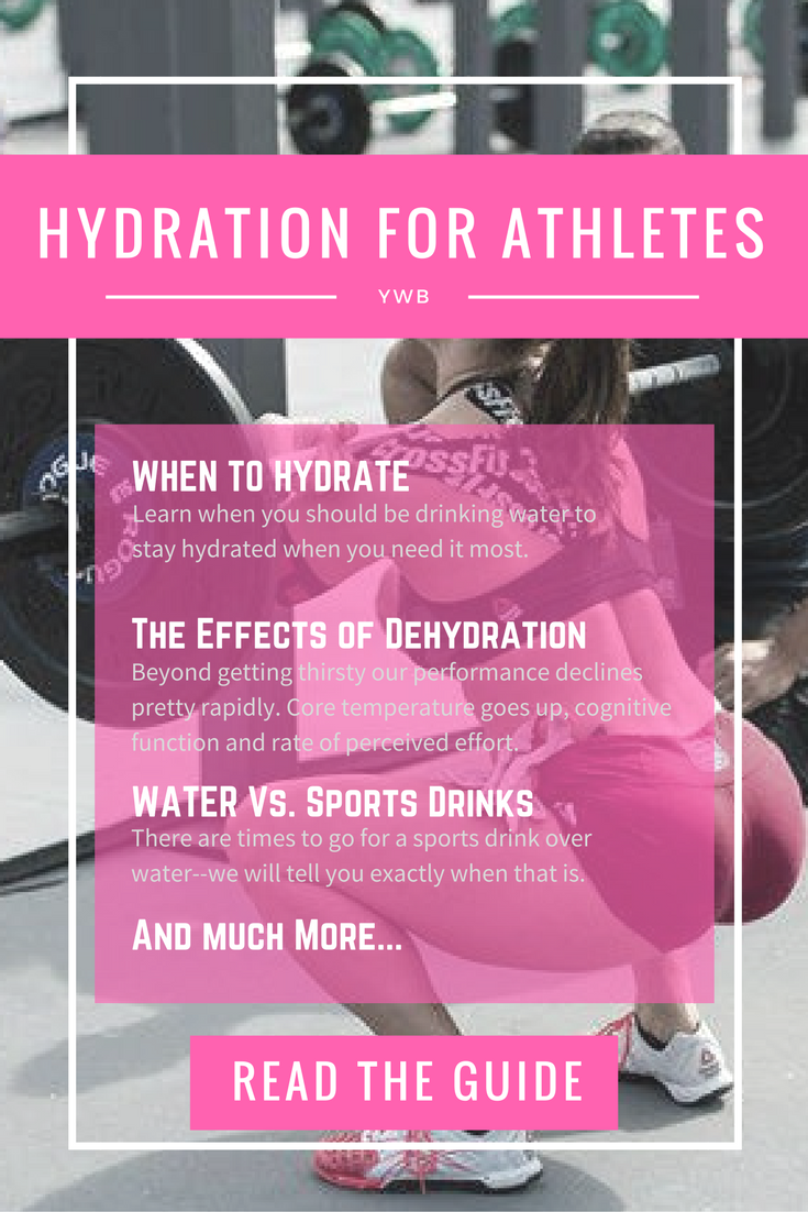 performance athlétique et hydratation
