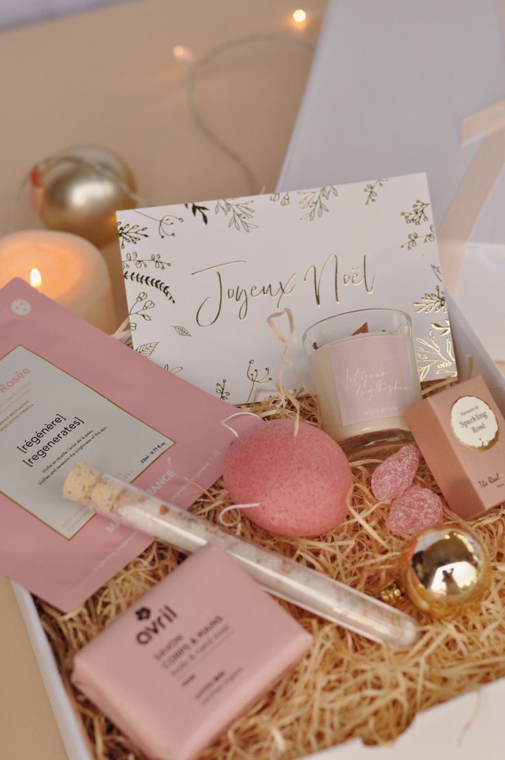 Coffret beauté soins visage