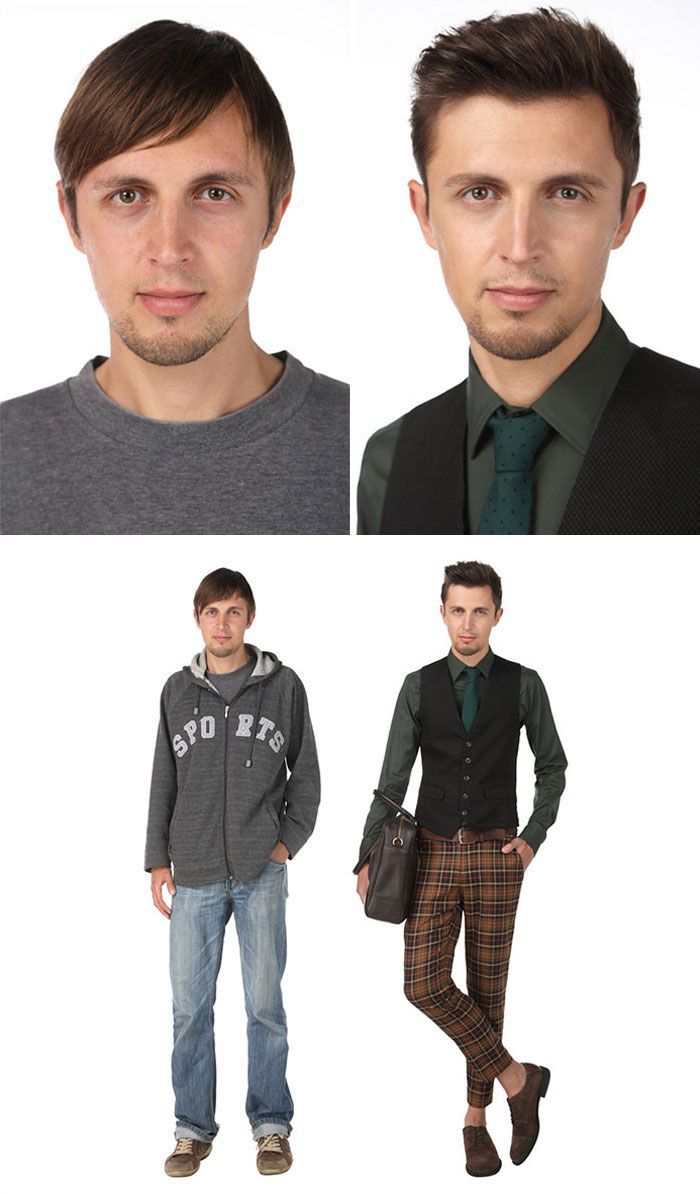 Relooking homme avant apres