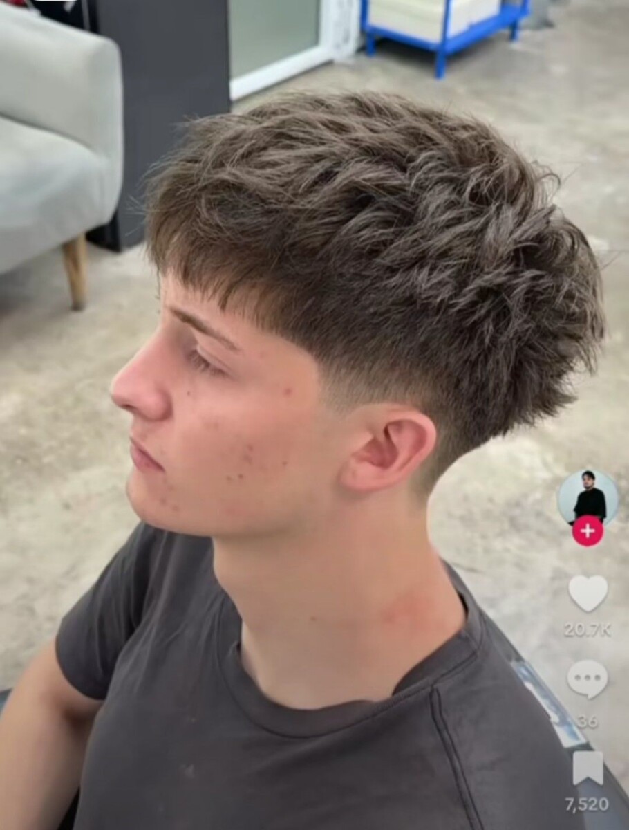 Look dynamique homme dégradé